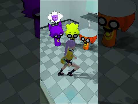 🌷💥😲 RUMI AT SCHOOL! SPRUNKI WANTS TO HURT HER! #sprunki #cartoon #rumi #fortnite #shinsonic