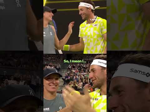 A near miss in the Tie Break Tens last night 👀