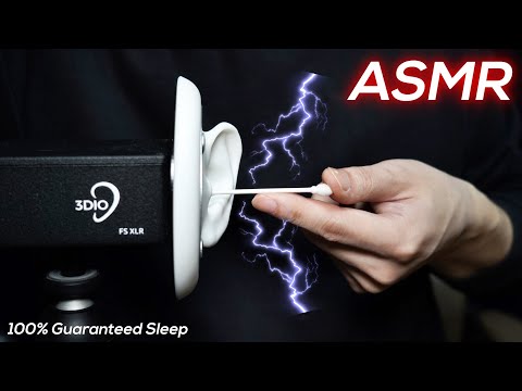 ASMR 100% Guaranteed Sleep / Ear Massage, Mic Brushing, Intense Triggers (No Talking)