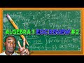 Mastering Algebra EOC Practice Problems