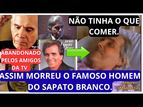 JACINTO FIGUEIRA O HOMEM DO SAPATO BRANCO . A TRISTE HISTÓRIA.