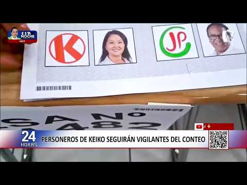 Segunda vuelta electoral: 65% de actas observadas son de Lima