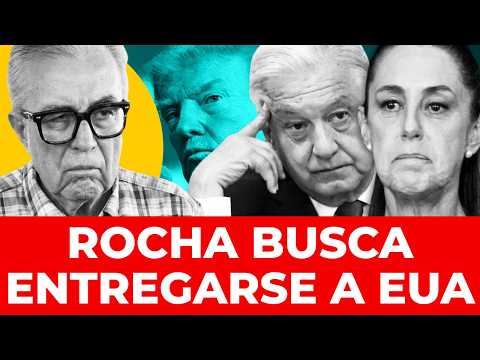 ¡TRAICIONA A PALENQUE! Rocha Moya negocia su entrega a EUA para salvarse y hundir a AMLO