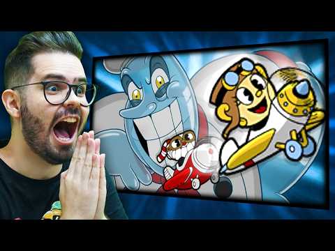 Zerando CUPHEAD só com o AVIÃO! (Desafio @SaveManual)