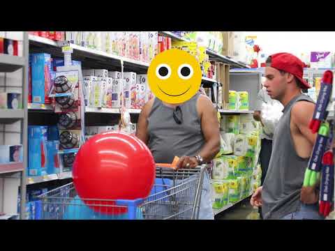 Sneaking Things in People's Grocery Carts W/ NELK