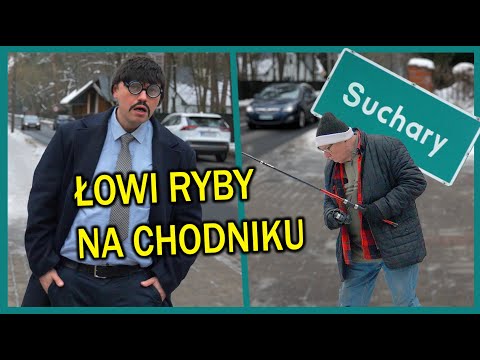 WĘDKOWANIE na CHODNIKU - Suchary #283