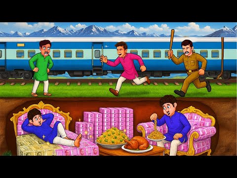 अंडरग्राउंड ट्रैन हाउस | Moral Stories| Hindi Kahaniya| Hindi Fairy Tales| Stories In Hindi