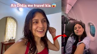 My first flight of 2025😍 | Kanika devrani
