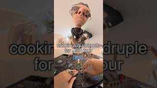 Mixing 4 drops at the same time #dj #dnb