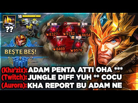 OHAA !! 27 Kill Jarvan PENTA Attım !! 61 Kibir 30 Karahasat Yokettim !!