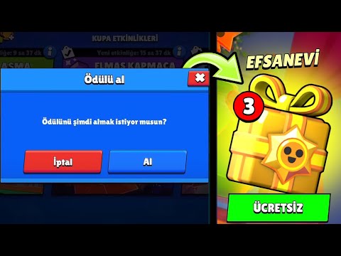 HERKESE ÜCRETSİZ 3 TANE HEDİYE KUTUSU VEREN LİNK🎁 Brawl Stars