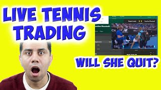 Live Betfair Tennis Trading on the Australian Open