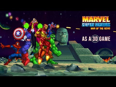 Marvel Super Heroes (1996) Reimagined as a 3D Game!