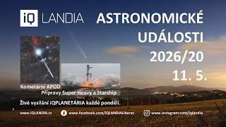 Astronomické události 2026/20 (+Češi v APODu)