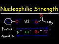 Understanding Nucleophiles and Bases