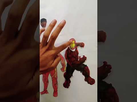 Ironman ❤️ Hulk funny clip 😂😂😅#motupatlufun #spiderman #littlesingham #brazil #america