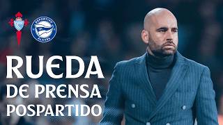 Claudio Giráldez: "Nos hemos pegado un tiro en el pie"