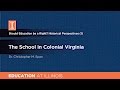 Education and Cultural Assimilation in Virginia