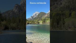 Hintersee mit Reiteralm #berchtesgaden #bayern #hintersee