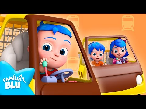 Mamãe, Quero ir de Taxi 🚕 @afamiliablu 🙋🏻‍♂️ Músicas Infantis | Desenho Infantil | O Reino Infantil