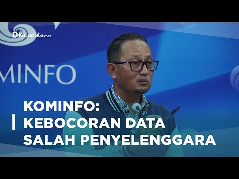 Kominfo Telusuri Kebocoran 1,3 Miliar Data | Katadata Indonesia