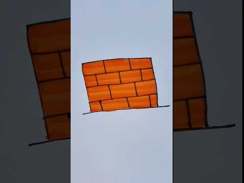 Bricks ๐งฑ drawing for kids #bricks #pipafuntv #drawing #shortvideo #ytshorts #trending @pipafuntv
