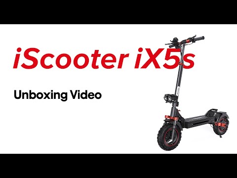 How to Assemble iX5s Off Road Electric Scooter | iScooter iX5s Unboxing