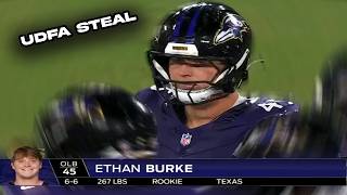 Ethan Burke is FORCING Ravens to Make 53 Man Roster 😳 Ravens vs Commanders Preseason Highlights
