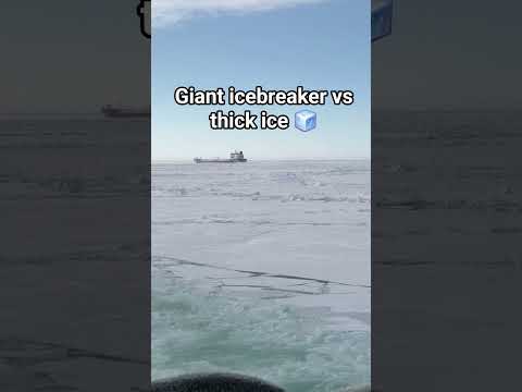 seaman life merchant navy icebreaker ship &#128674; In frozen Arctic ocean