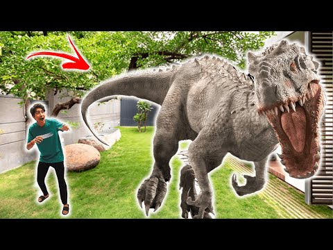 ¡ENCONTRÉ UN DINOSAURIO EN MI CASA! - BROLAND