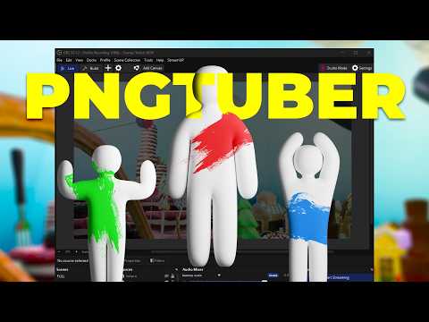 I Made Meccha Chameleon PNGtubers for OBS Studio!