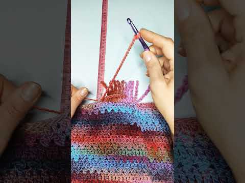 Frange all'uncinetto#1#lovecrochet#shorts 🌼