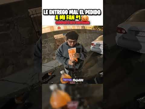 le entregué mal el pedido xD