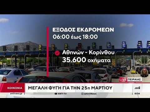 Μαζική η έξοδος των εκδρομέων