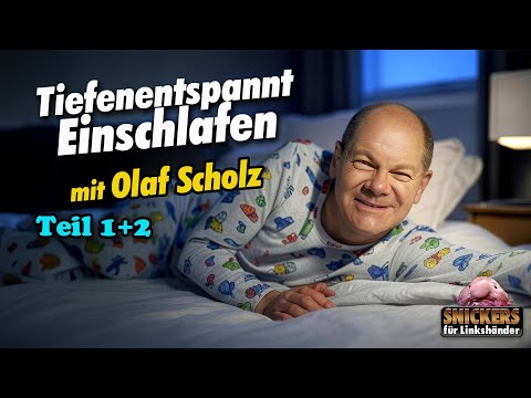 Deep Sleep Teil 2 😴 Tiefenentspanntes Einschlafen mit Olaf Scholz - Wegknattern nach 3 Minuten!