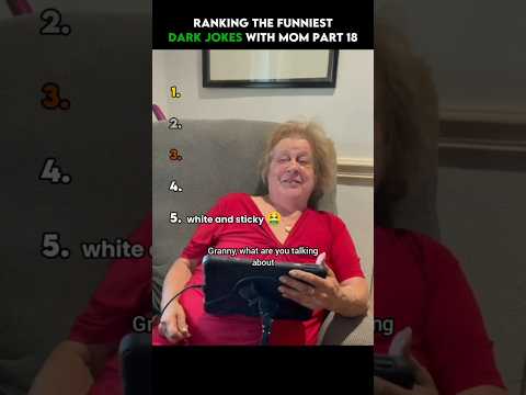 Ranking the Funniest Dark Jokes With Mom Part 18 😳😂 #shorts #funny #joke #darkhumor