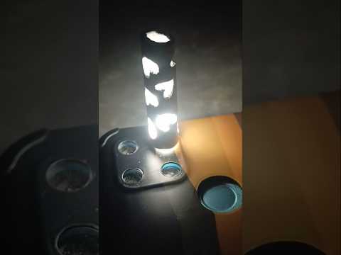 Little hearts 💖 chalk piece lantern🏮#littlehearts#heartlamp #chalkpiece#craft #trendingshorts#viral