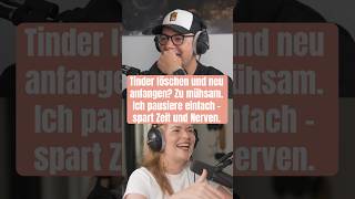 Tinder löschen? Zu mühsam. Ich pausiere einfach – spart Zeit und Nerven. #optimismusaufumwegen
