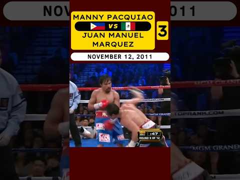 Manny Pacquiao 🇵🇭 VS 🇲🇽 Juan Manuel Marquez 3 | November 12, 2011