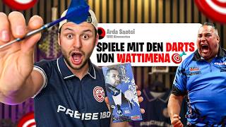 180 MONSTER!😱 ICH TESTE DIE DARTS VON JERMAINE WATTIMENA!🎯🏆