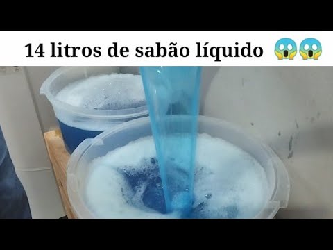 🔴 14 LITROS DE SABÃO LÍQUIDO CASEIRO OMO MULTIAÇÃO  !!! RENDA EXTRA