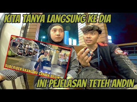 TETEH ANDIN BERPALING SAMA JERULS⁉️ INI PENJELASANYA PAS DI BONCENG SAMA AKANG MV