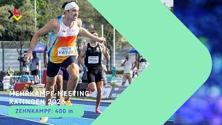 Harrison Williams läuft über 400 Meter Meetingrekord