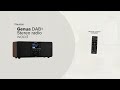 Audizio Genua DAB+ Stereo Radio with Bluetooth - Wood