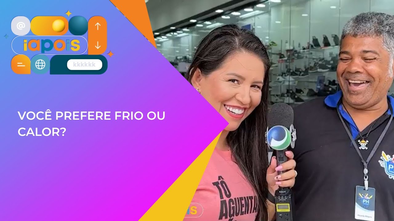 Voc&ecirc; prefere frio ou calor?