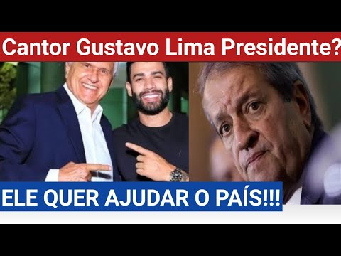 Cantor Gustavo Lima Quer Ajudar o País, Candidatar a Presidente do Brasil em 2026 !