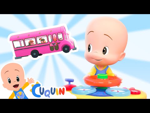 Las ruedas del bus colores y más canciones infantiles de Cleo y Cuquín