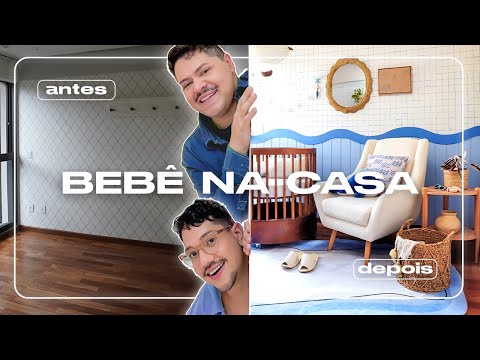 Reforma total de quarto de bebê | Gui e Rafa