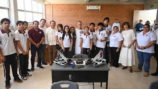 Inauguración de Bachillerato Nacional. Mérida, Yucatán