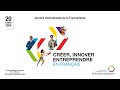Entrepreneuriat et Francophonie